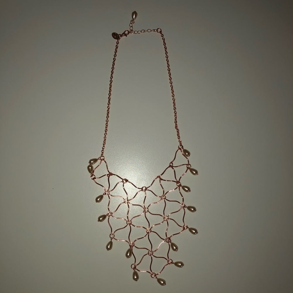 Charming Chalie’s Rose Gold Statement Necklace